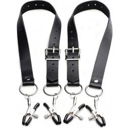 Master Series Labia Spreader Straps With Clamps