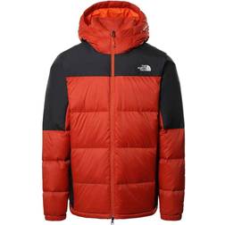 The North Face Diablo Hooded Down Jacket - Burnt Ochre/TNF Black