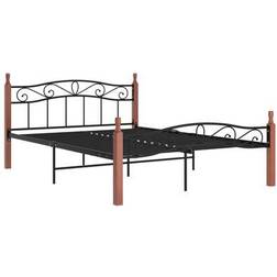 vidaXL Bed Frame Metal Solid 90cm Bettrahmen