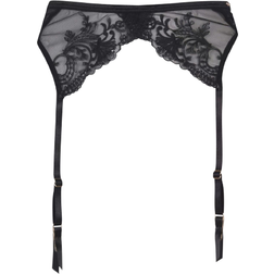 Bluebella Marseille Lace Suspender Belt - Black