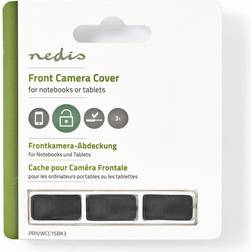 Nedis Cache de Protection Webcam PRIVWCC15BK3 Noir