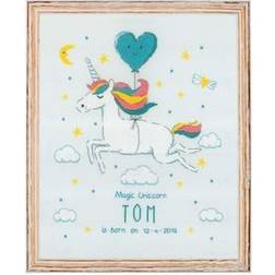 Vervaco Vervaco Counted Cross Stitch Kit: Magic Unicorn, NA, 26 x 33cm