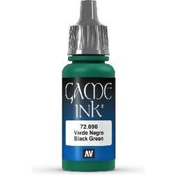 Vallejo Sort Grøn Ink 17ml