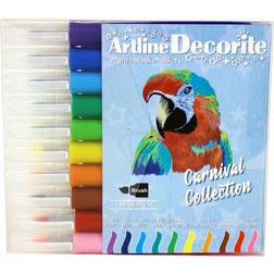 Artline Decorite brush pastel 10-pack