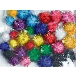 Pompon Ass.Mix 15 20mm 33pcs