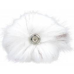 Villy Jensen Pompon Hvid/Sort