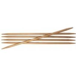 Pony Bamboo 20cm Double-Point Knitting Needles Set of Five 5.00mm (P67011)