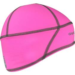 Gripgrab Lightweight Thermal Hi-Vis Skull Cap Men - Pink Hi-Vis