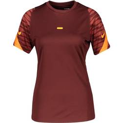 Nike Dri-FIT Strike Short-Sleeve T-shirt Women - Bronze Eclipse/Redstone/Total Orange