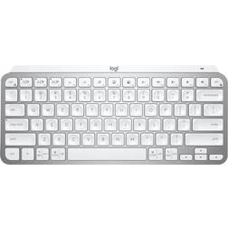 Logitech MX Keys Mini RF Wireless + Bluetooth QWERTY Nórdico Aluminio