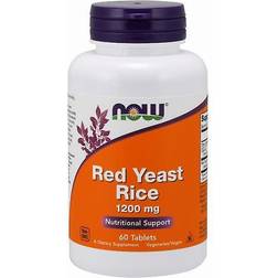 Now Foods Red Yeast Rice 1200mg 60 stk