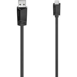 Hama USB A - Micro USB A 2.0 0.8m