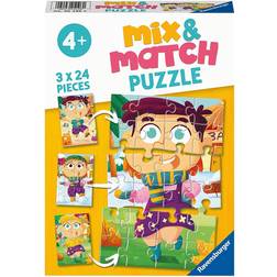 Ravensburger Mix & Match Puzzle 3 x 24 Pieces