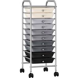 vidaXL Mobile Storage Rullebord 36.5x32cm