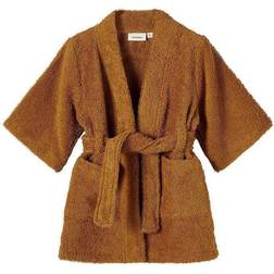 Lil'Atelier Rono Terry Bathrobe - Golden Brown