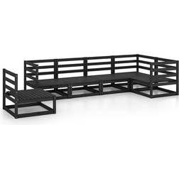 vidaXL 3075588 Loungesett, Bord inkl. 6 Soffor