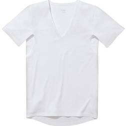 Mey V-Neck Serie Dry Cotton T-shirt - White