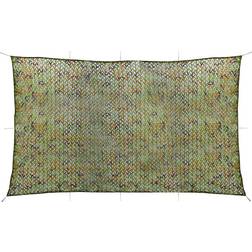 vidaXL Camouflage Net with Storage Bag 3x6 Green