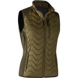 Deerhunter Lady Beth Padded Waistcoat Dark Olive 38