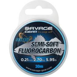 Savage Gear Semi-Soft Fluorocarbon Seabass 30m