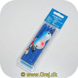 Kinetic Fladfiskeforfang m. Ske "Blue Charm" fra