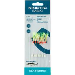 Kinetic sabiki Maxcatch Rig Holo Fishskin/Yellow Flash