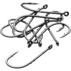 Kinetic Baitholder Single Eyed Hook 12 Black