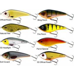 Westin Swim Glidebait Sinking 120 Mm 58g One Size Bling Perch