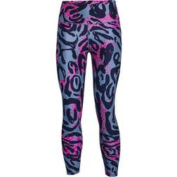 Under Armour HeatGear Print Blue/Midnight Navy Female