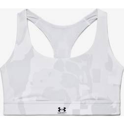 Under Armour Iso-Chill Team Mid Bra White