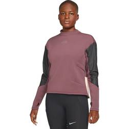 Nike Dri-fit Run Divsion Women's Dark Wine/Black/Pale Coral/Bla Female