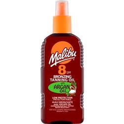 Malibu Tanning Oil Argan Oil SPF 8