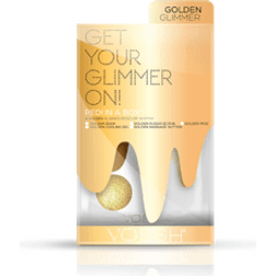 Voesh Pedi In A Box, Golden Glitter