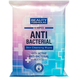 Beauty Formulas Antibakterielle Renseservietter 15 stk