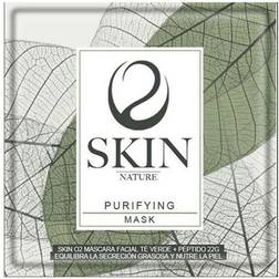 Skin O2 Máscara Facial Té Verde Y Peptido 22 gr