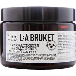 L:A Bruket 133 Sea Salt Body Scrub Wild Rose 420g