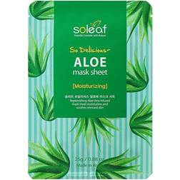 Moisturizing Facial Mask So Delicious Soleaf Aloe Vera (25 g)