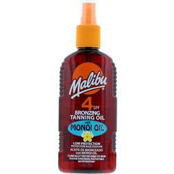 Malibu Bronzing Tanning Oil SPF 4 With Monoi Oil 200 ml