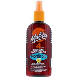 Malibu SPF 4 Bronzing Tanning Oil With Monoi Oil