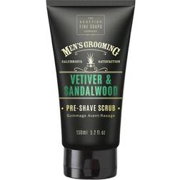 Scottish Fine Soaps The Company Vetiver and Sandalwood Pre Shave Scrub 150ml