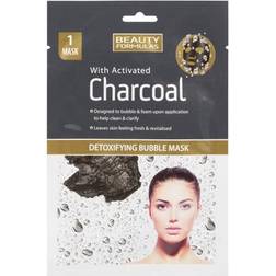 Beauty Formulas Detoxifying Bubble Mask with Activated Charcoal