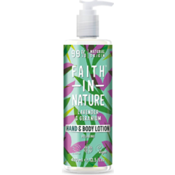 Faith in Nature Hand & Body Lotion Lavender & Geranium 400ml