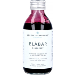 Nordic Superfood Råsaft Blåbär, 195ml