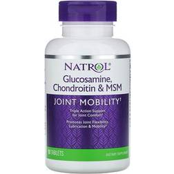 Natrol GLUCOSAMINE, CHONDROITIN & MSM 90 stk 90 stk