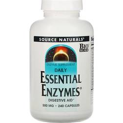 Source Naturals Daily Essential Enzymes 500 mg 240 Capsules 240