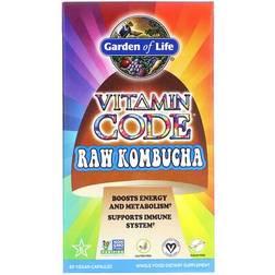 Garden of Life Vitamin Code Raw Kombucha 60 Capsules