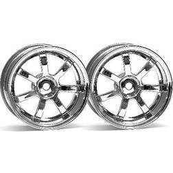 HPI Racing Hpi Rays Gram Lights 57S-Pro Wheel Chrome (3Mm Offset)