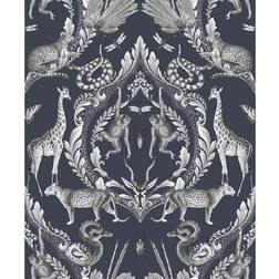 Galerie Bazaar Jungle Menagerie Damask 33 L x 21 in