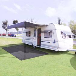 vidaXL Alfombra De Camping 250x500 Cm Gris Antracita