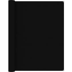 vidaXL 310785 Tent Carpet 250x500 cm Black